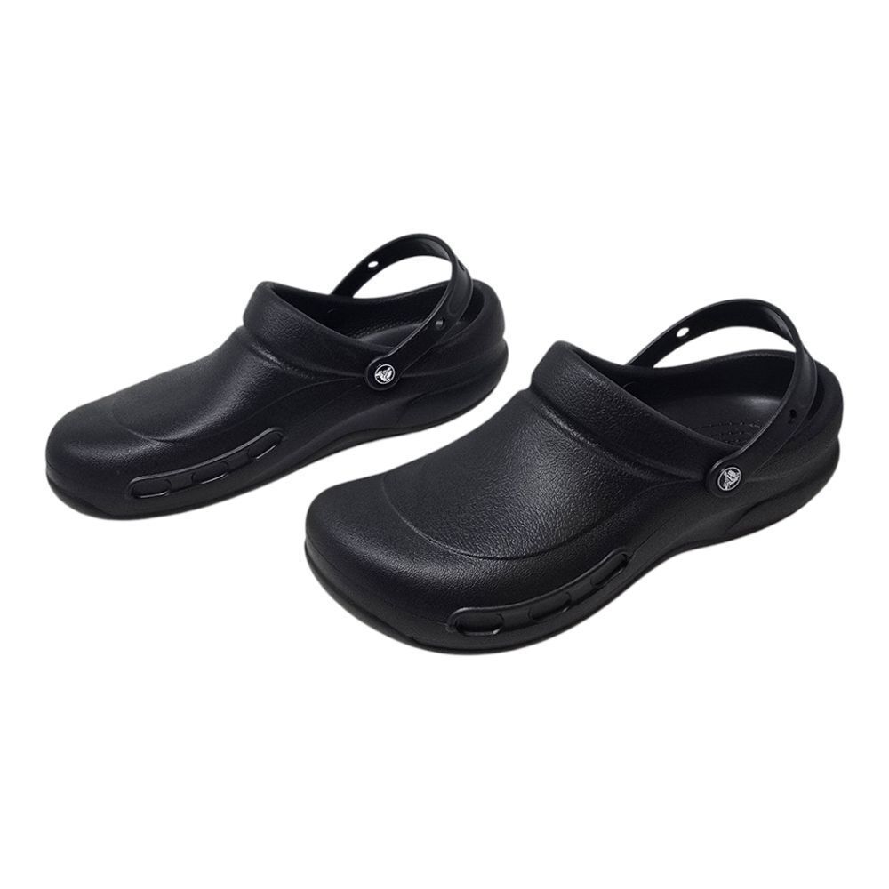 Crocs Slip Resistant Shoes Bistro Clogs Nurse Shoes Chef Shoes 10075-001 Mens 13 - Picture 4 of 7